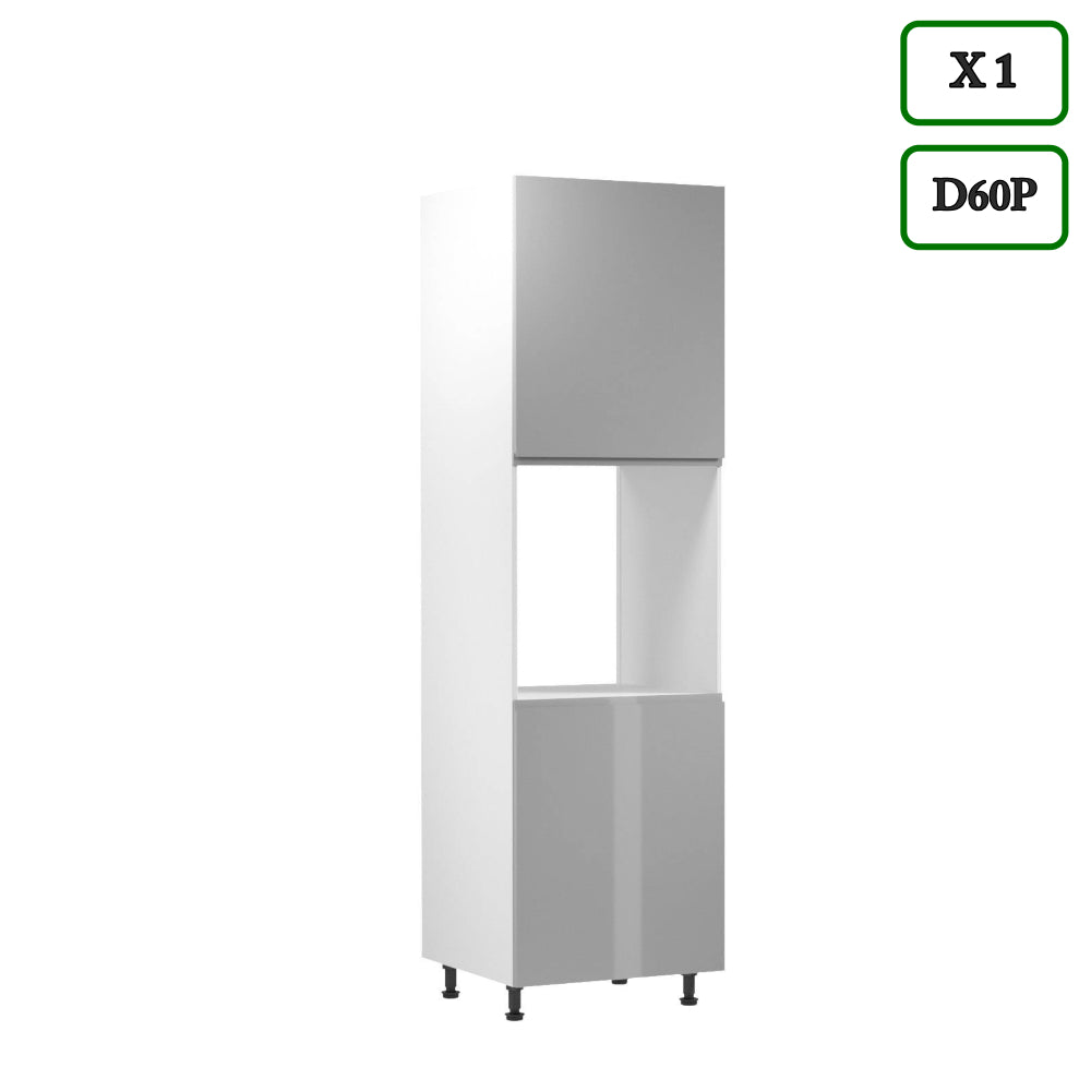 Winkelküche K92-G350 - Aspen Grau - Schlicht, funktional und elegant - ROYAL24_MARKT