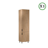 Küchenzeile - Sorento - Beige & Sonoma Eiche (Matt) - K45-G300 cm - ROYAL24_MARKT