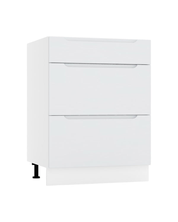 Unterschrank D60S3 - Zivora - 3 Schubladen für effiziente Organisation
