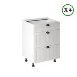 Winkelküche - L-Form - Provence - Andersen Kiefer- K3-G260×120 cm - ROYAL24_MARKT
