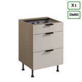 Küchenzeile K73-G400 L - Kompakte Form, maximale Funktionalität - ROYAL24_MARKT