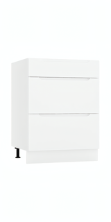 Küchenzeile – KS27-G390x260 – Zivora Weiß / Matt – Komfort und Design perfekt vereint