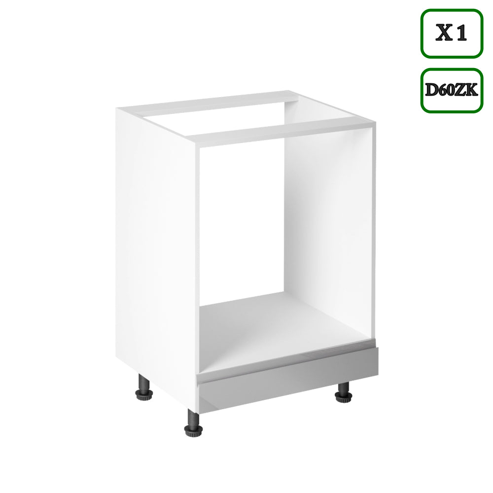 Küchenzeile K91-G320 - Aspen Grau - Platzsparend und stilvoll zugleich - ROYAL24_MARKT