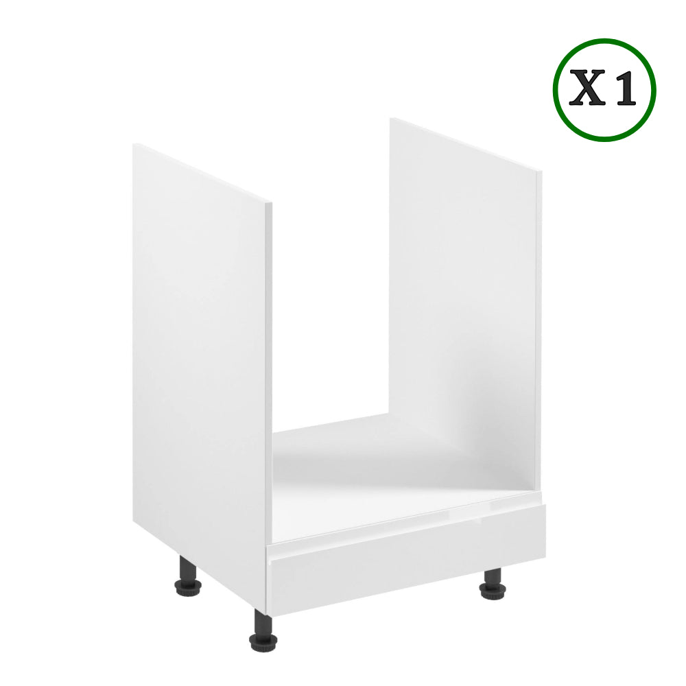 Winkelküche - L-Form Aspen - Weiß (Hochglanz) - K54n2-330×210 cm - ROYAL24_MARKT