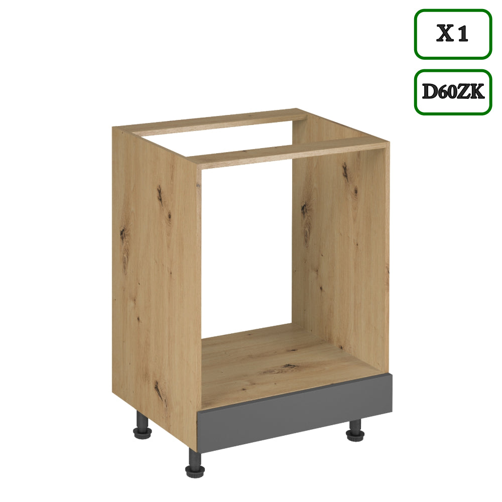 Küchenzeile K97-G260 - Langen Grau Artisan - Smart geplant für maximalen Nutzen - ROYAL24_MARKT