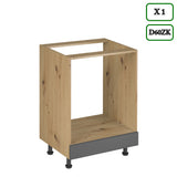 Küchenzeile K97-G260 - Langen Grau Artisan - Smart geplant für maximalen Nutzen - ROYAL24_MARKT