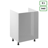 Küchenzeile K74-G440 - Aspen Grau - Strapazierfähig mit modernem Flair - ROYAL24_MARKT