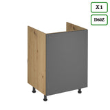 Winkelküche K100-G330 - Langen Grau - mit System – durchdacht geplant - ROYAL24_MARKT