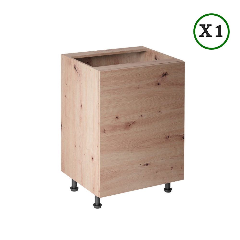 Küchenzeile - Langen - Artisan Eiche (Holzoptik) - K16-G260 cm - ROYAL24_MARKT