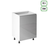 Winkelküche K92-G350 - Aspen Grau - Schlicht, funktional und elegant - ROYAL24_MARKT