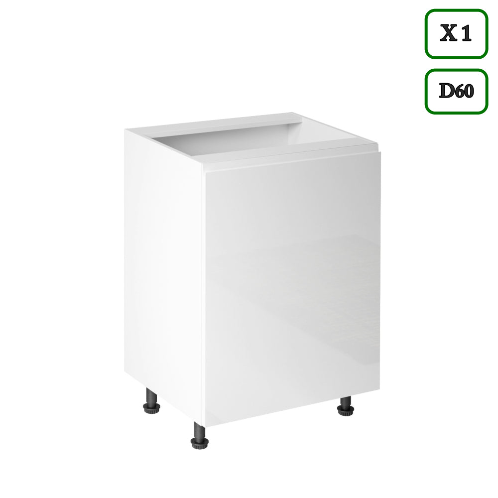 Winkelküche K92-G350 - Aspen Weiß - Schlicht, funktional und elegant - ROYAL24_MARKT