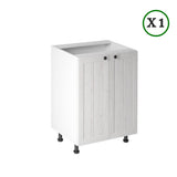 Winkelküche - L-Form - Provence - Andersen Kiefer- K3-G260×120 cm - ROYAL24_MARKT