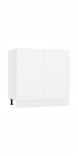 Küchenzeile - KS27-G390x260 – Zivora Weiß / Matt - Komfort und Design perfekt vereint