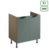 Küchenzeile K87-G400 R - Sorento - Harmonische Kombination aus Stil und Funktion - ROYAL24_MARKT