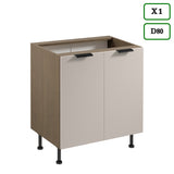 Küchenzeile K73-G400 R - Kompakte Form, maximale Funktionalität - ROYAL24_MARKT