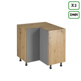 Küchenzeile in U-Form K103-G680 - Langen Beige - Praktisch und stilvoll zugleich - ROYAL24_MARKT