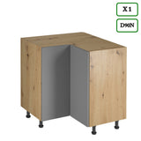 Winkelküche K100-G330 - Langen Beige - mit System – durchdacht geplant - ROYAL24_MARKT