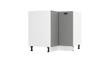 Eckunterschrank DRP P/L – Elvara – L-Form, Ecke voll nutzbar