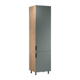 Hochschrank D60RWN L/L - Sorento Grün Sonoma Eiche - Mehr Stauraum für Ihre Küche. - ROYAL24_MARKT