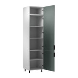 Winkelküche - Sorento - Weiß Grün (Matt) - K52-330×210 cm - ROYAL24_MARKT
