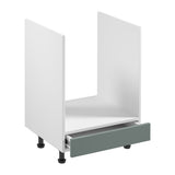Winkelküche - Sorento - Weiß Grün (Matt) - K52-330×210 cm - ROYAL24_MARKT