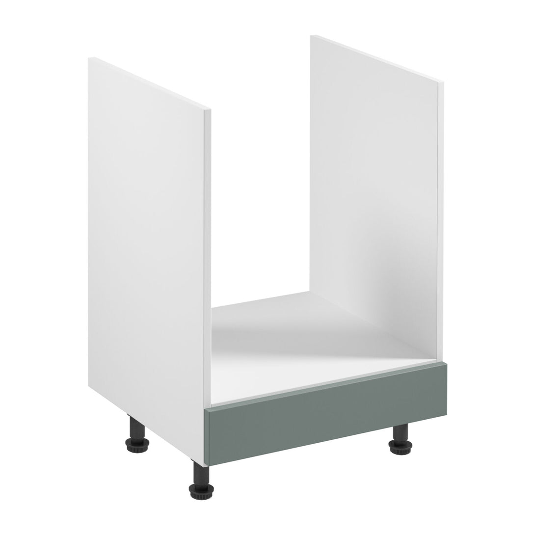 Herdumbauschrank D60ZK - Sorento Weiß Grün - Praktische Lösung für eine aufgeräumte Küche. - ROYAL24_MARKT