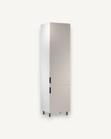Kühlumbauschrank D60ZLN P/L - Sorento Weiß Beige - Perfekte Integration für Ihren Kühlschrank. - ROYAL24_MARKT