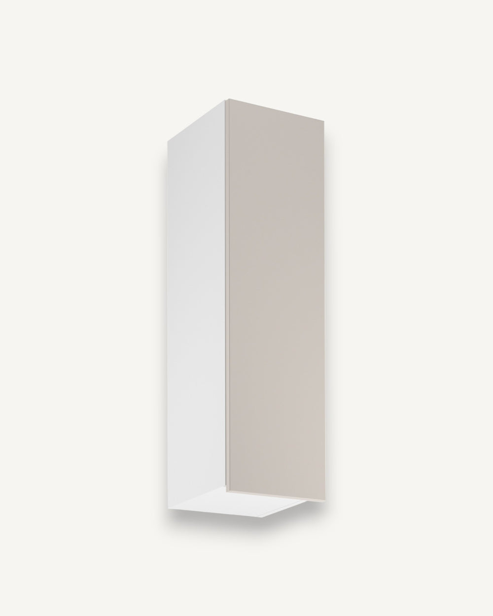 Hängeschrank G30 P/L – Sorento Weiß Beige – Stilvoller Stauraum in der Höhe.