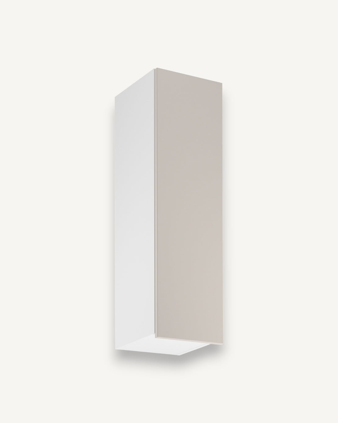 Hängeschrank G30 P/L - Sorento Weiß Beige - Stilvoller Stauraum in der Höhe. - ROYAL24_MARKT