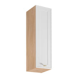 Hängeschrank G30 P/L - Sorento Sonoma Eiche Weiß - Stilvoller Hängeschrank für jeden Raum.