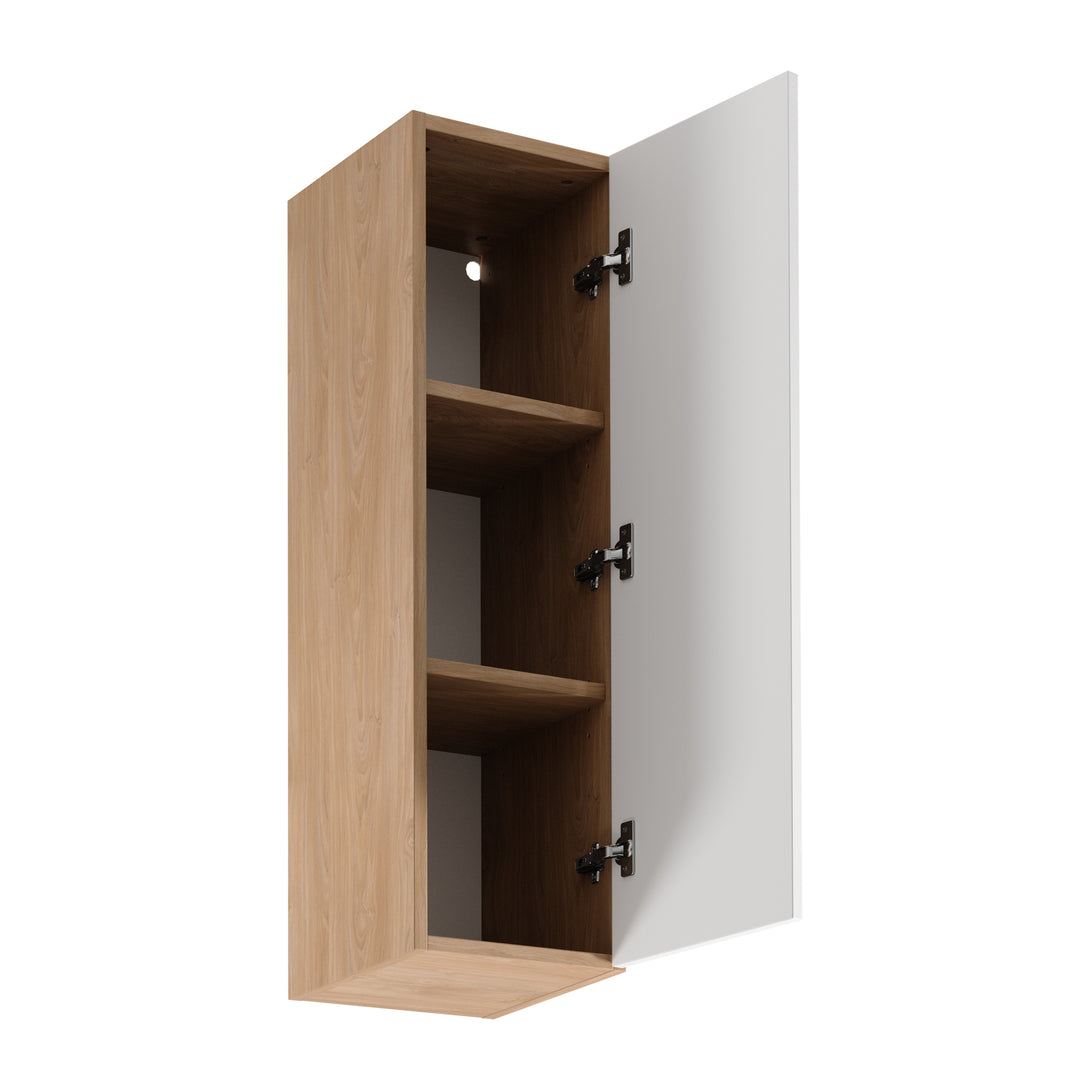 Hängeschrank G30 P/L - Sorento Sonoma Eiche Weiß - Elegantes Design für Ihre Küche. - ROYAL24_MARKT