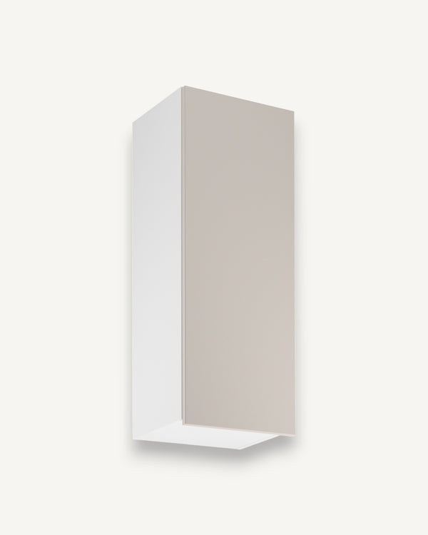 Hängeschrank G40 P/L - Sorento Weiß Beige - Praktische Aufbewahrung für Ihre Küchenutensilien. - ROYAL24_MARKT