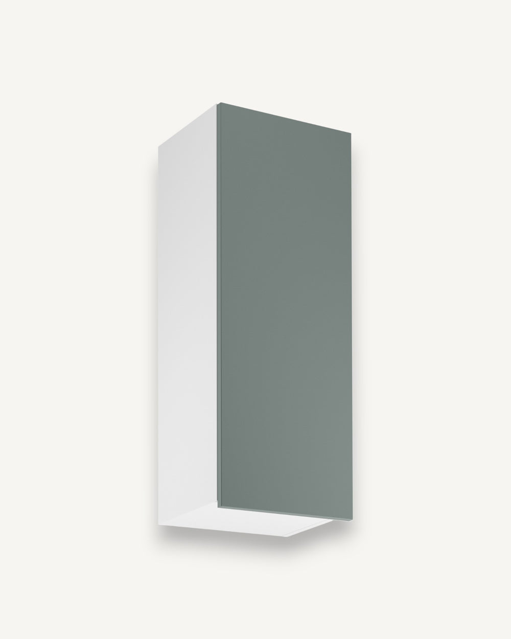 Hängeschrank G40 P/L – Sorento Weiß Grün – Platzsparend und funktional zugleich.