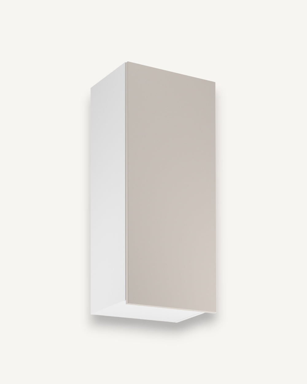 Hängeschrank G45 P/L – Sorento Weiß Beige – Eleganz und Funktion kombiniert.