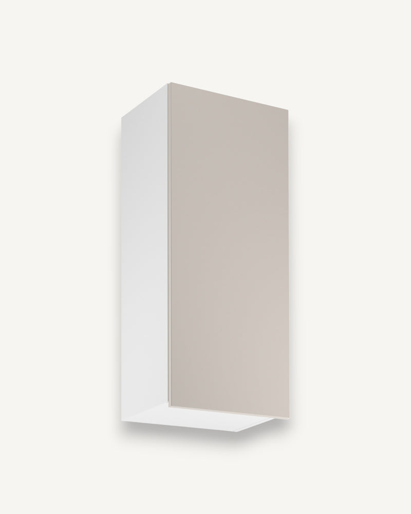 Hängeschrank G45 P/L - Sorento Weiß Beige - Eleganz und Funktion kombiniert.