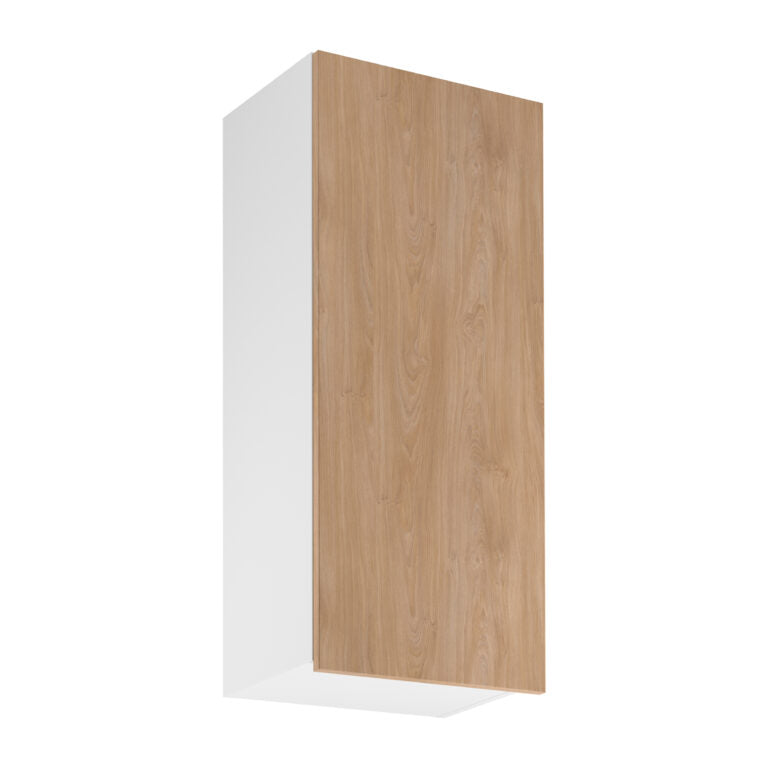 Hängeschrank G45 P/L -Sorento Weiß Sonoma Eiche -Hervorragendes Design mit Stauraum für Ihre Küchenutensilien. - ROYAL24_MARKT