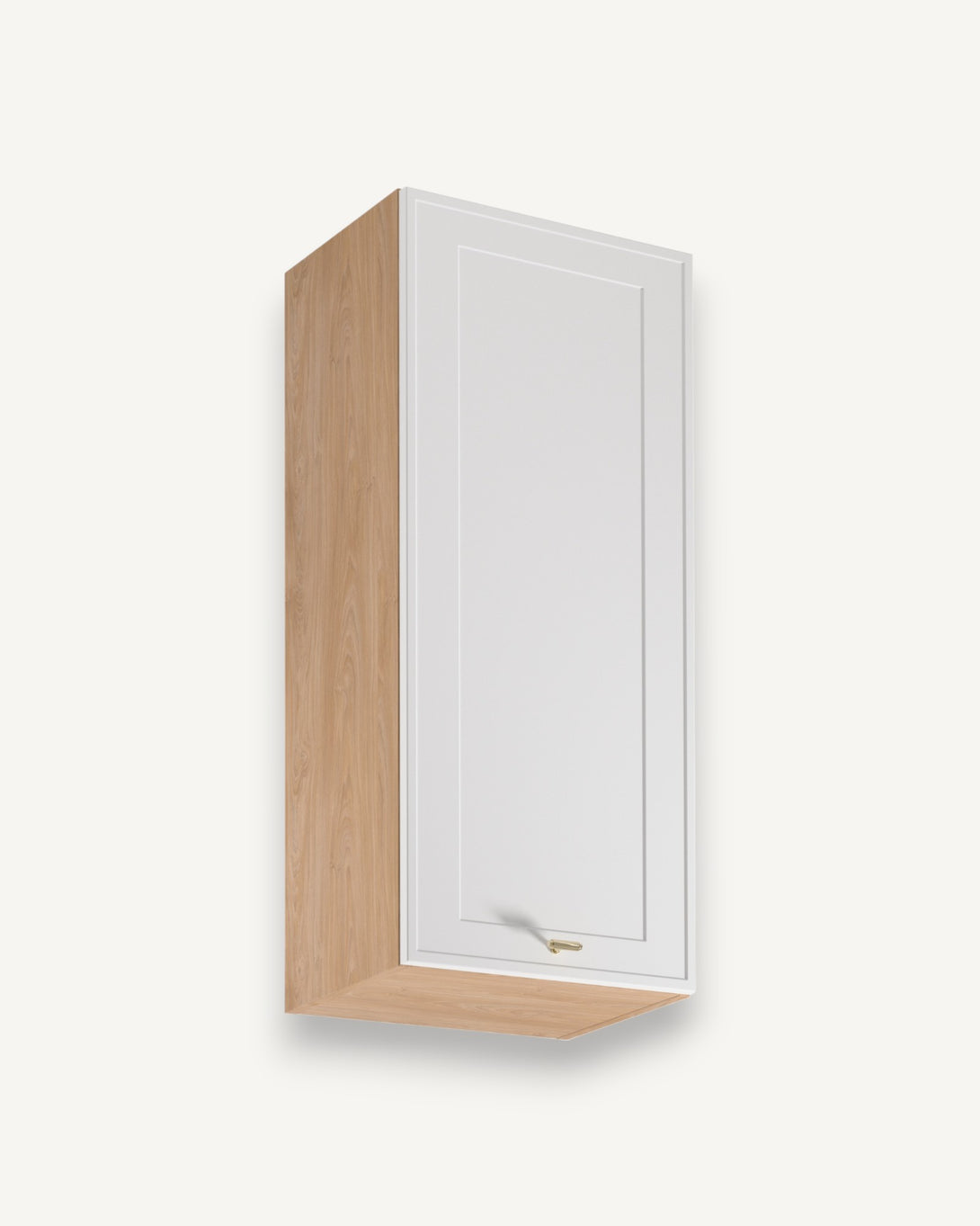 Hängeschrank G45 P/L -Sorento Sonoma Eiche Weiß - Praktischer Stauraum für Ihre Küche. - ROYAL24_MARKT