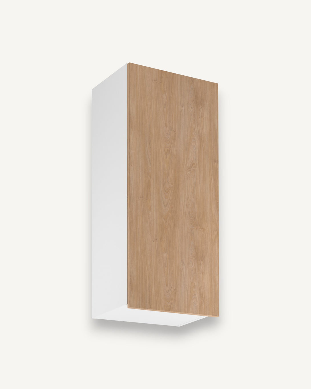 Hängeschrank G45 P/L -Sorento Weiß Sonoma Eiche -Hervorragendes Design mit Stauraum für Ihre Küchenutensilien. - ROYAL24_MARKT