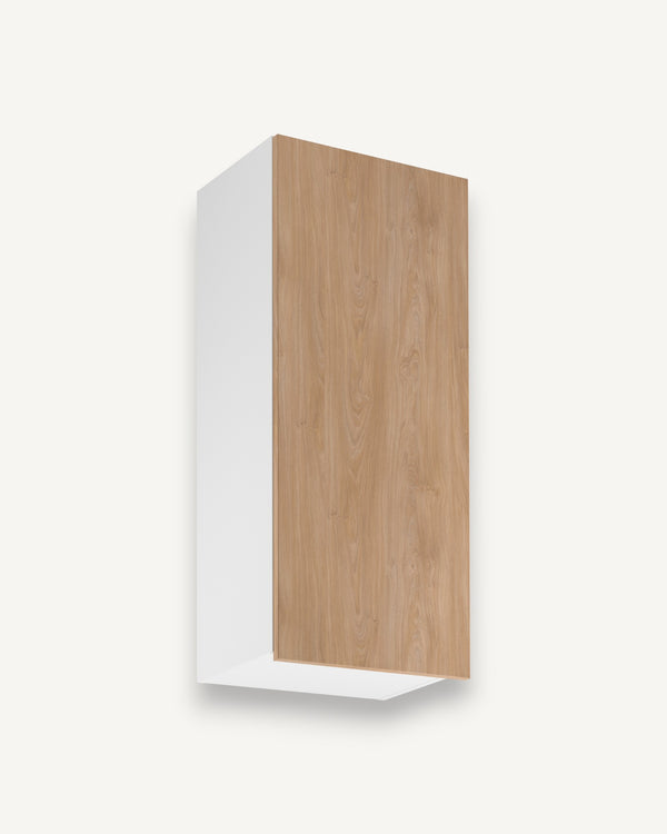 Hängeschrank G45 P/L -Sorento Weiß Sonoma Eiche -Hervorragendes Design mit Stauraum für Ihre Küchenutensilien. - ROYAL24_MARKT