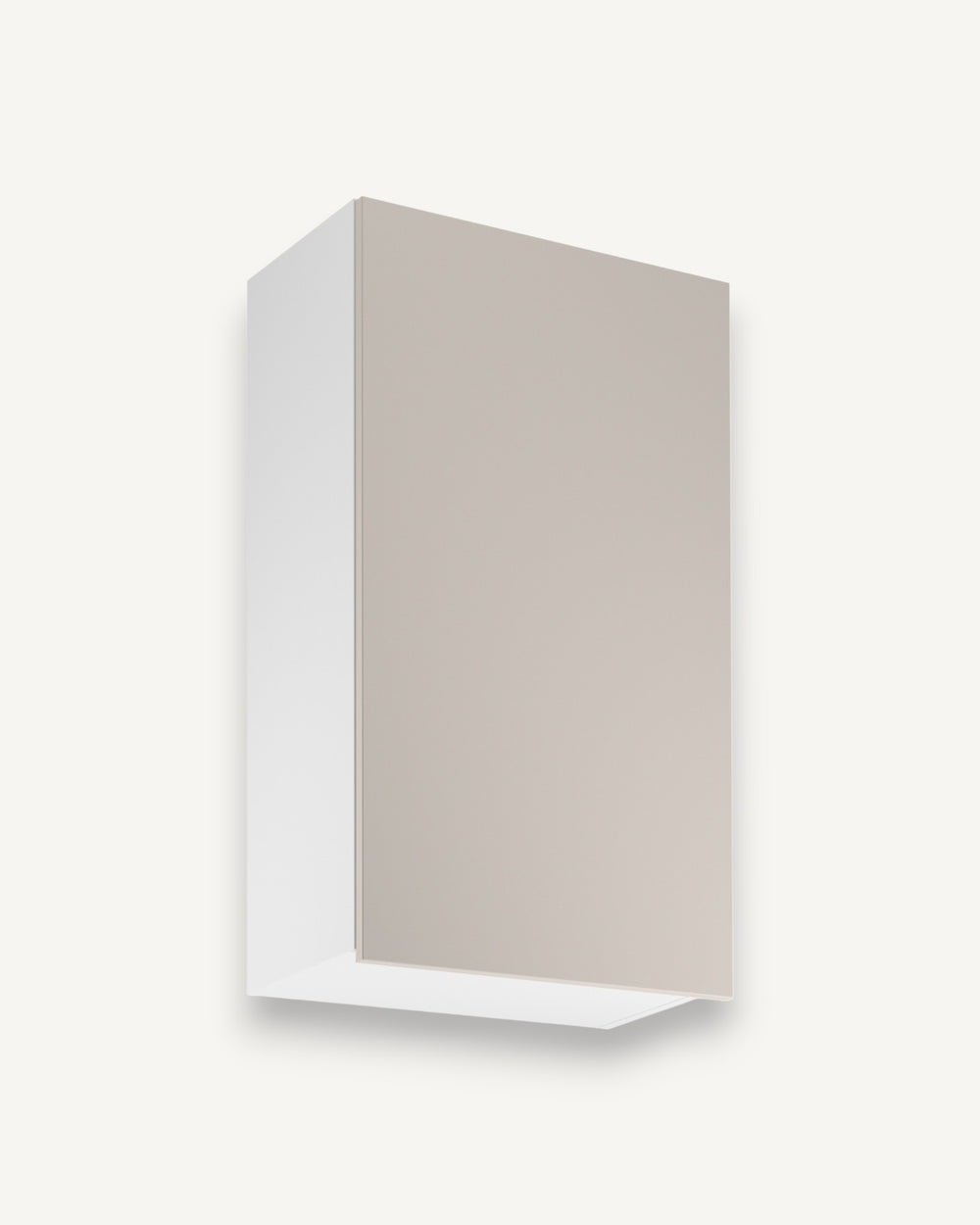 Hängeschrank G60 P/L - Sorento Weiß Beige - Funktionalität trifft auf Ästhetik.