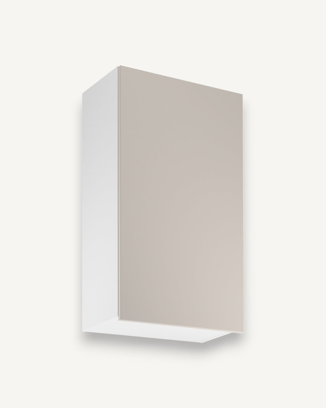 Hängeschrank G60 P/L - Sorento Weiß Beige - Funktionalität trifft auf Ästhetik. - ROYAL24_MARKT