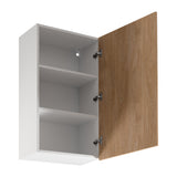 Winkelküche - L Form Sorento - Weiß Sonoma Eiche - K41-G360×220 cm - ROYAL24_MARKT