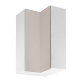 Eckhängeschrank G60N2 – Sorento Weiß Beige - levere Stauraumlösungen für moderne Küchen. - ROYAL24_MARKT