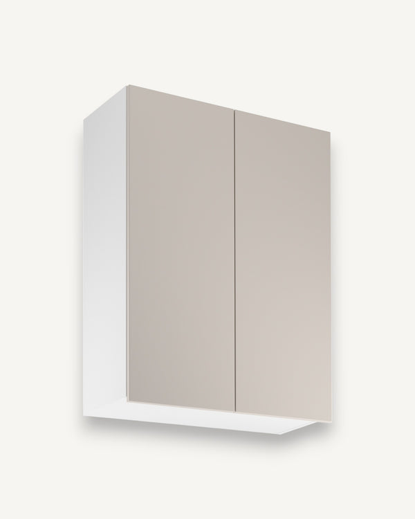 Hängeschrank G80 - Sorento Weiß Beige - Praktische Höhe für leichten Zugriff. - ROYAL24_MARKT