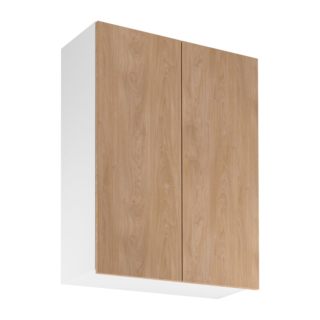 Hängeschrank G80 - Sorento Weiß Sonoma Eiche - Elegantes und organisiertes Design für Ihre Küche. - ROYAL24_MARKT