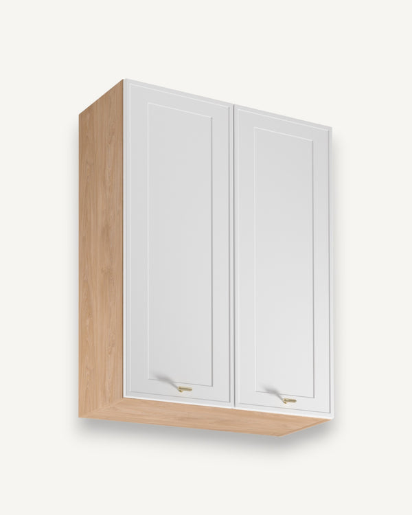 Hängeschrank G80 - Sorento Sonoma Eiche Weiß - Langlebig und praktisch für Ihre Küche. - ROYAL24_MARKT