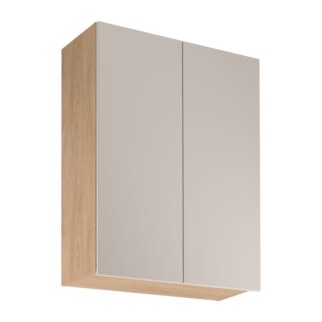 Hängeschrank G80 - Sorento Beige Sonoma Eiche - elegantes Design für eine aufgeräumte Küche - ROYAL24_MARKT