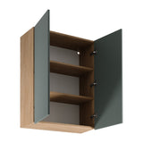 Hängeschrank G80 - Sorento Grün Sonoma Eiche - Ordnung und Stil in der Höhe. - ROYAL24_MARKT