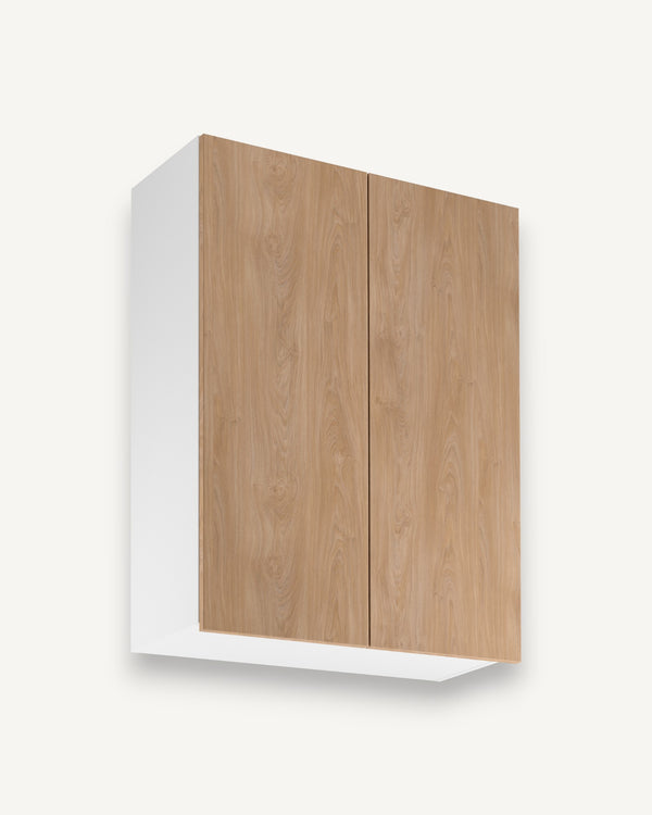 Hängeschrank G80 - Sorento Weiß Sonoma Eiche - Elegantes und organisiertes Design für Ihre Küche. - ROYAL24_MARKT
