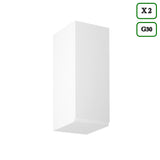 Winkelküche K92-G350 - Aspen Weiß - Schlicht, funktional und elegant - ROYAL24_MARKT